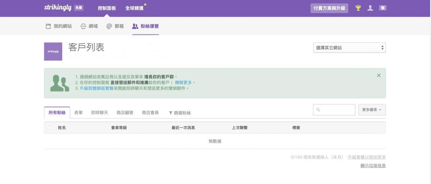 管理訂閱者 管理訂閱者